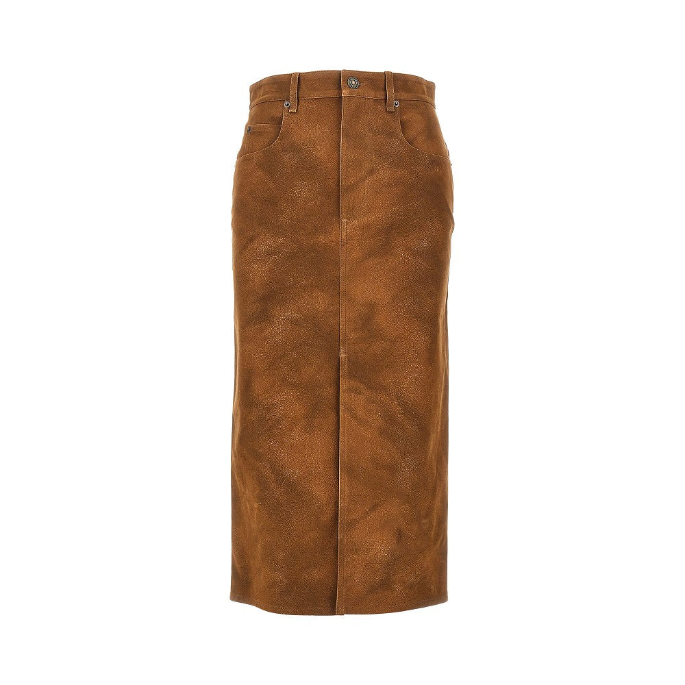 ISABEL MARANT ETOILE Isabel Marant Etoile Women 'Bisane' Faux Leather Skirt