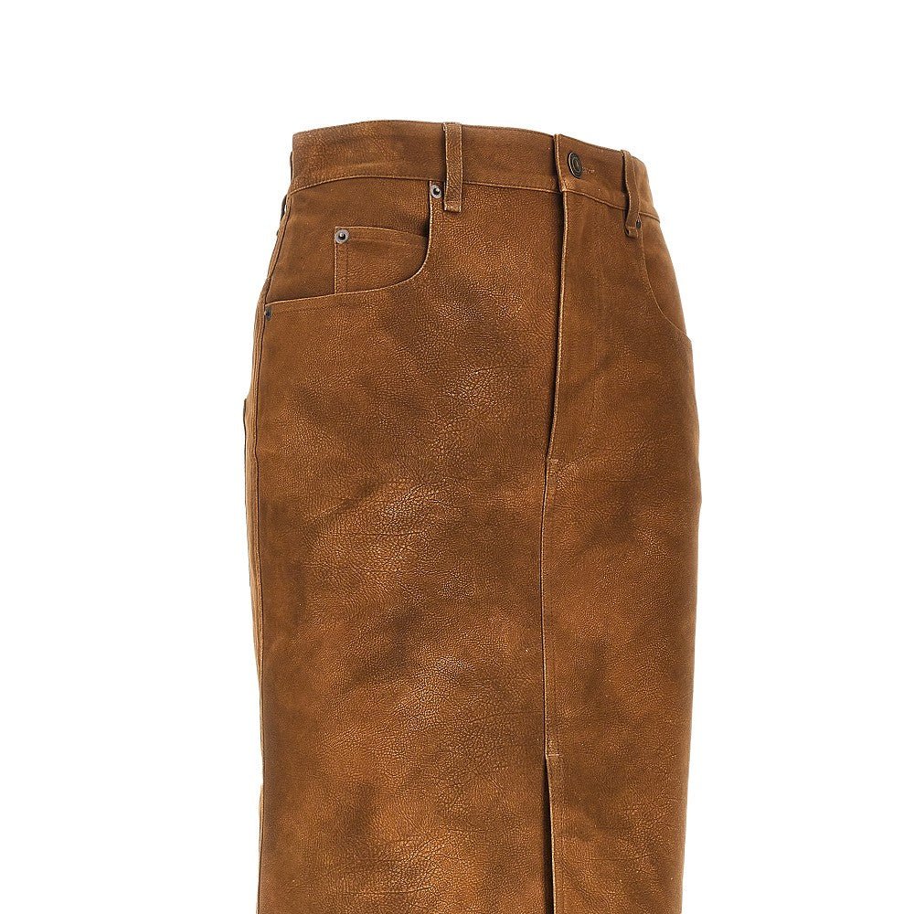 ISABEL MARANT ETOILE Isabel Marant Etoile Women 'Bisane' Faux Leather Skirt