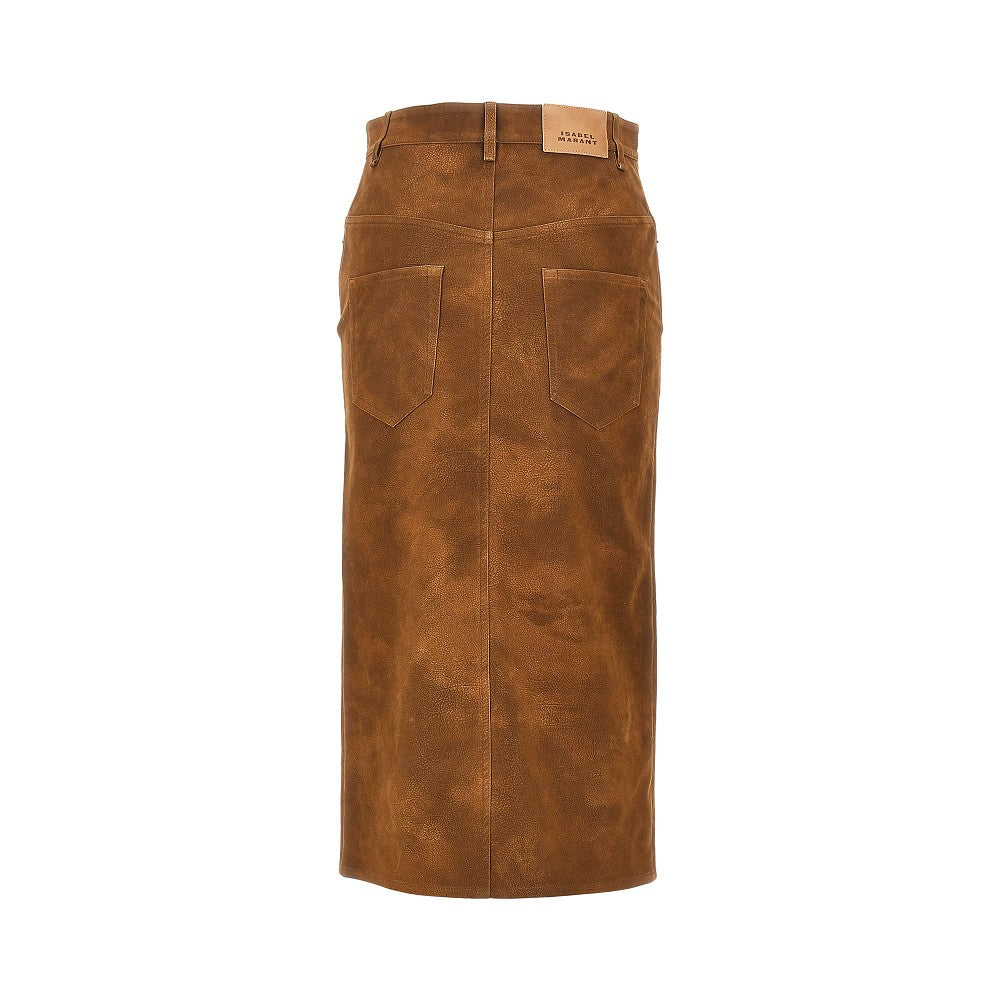 ISABEL MARANT ETOILE Isabel Marant Etoile Women 'Bisane' Faux Leather Skirt