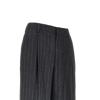TAGLIATORE Tagliatore Women Pinstriped Wool Blend Pants With Dart