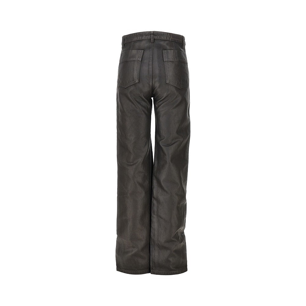 LEMAIRE Lemaire Women Coated Denim Twisted Pants