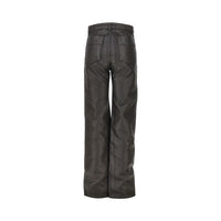 LEMAIRE Lemaire Women Coated Denim Twisted Pants