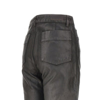 LEMAIRE Lemaire Women Coated Denim Twisted Pants