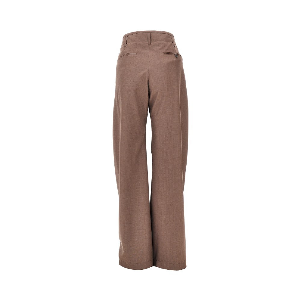 Lemaire Women Blend Tropical Wool Baggy Pants