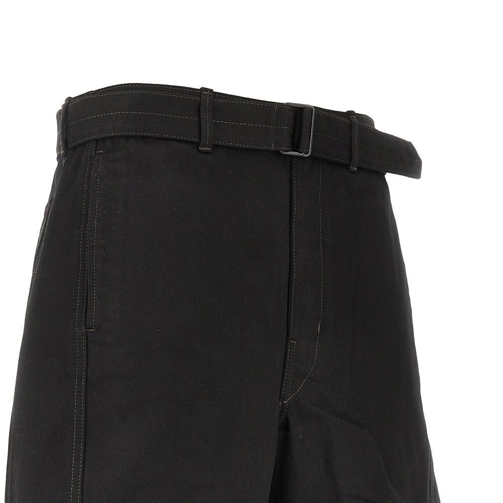 Lemaire Women 'Twisted' Denim Pants With Belt