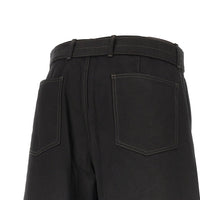 Lemaire Women 'Twisted' Denim Pants With Belt