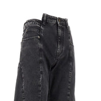 Maison Margiela Women Cut-Out Waist Jeans