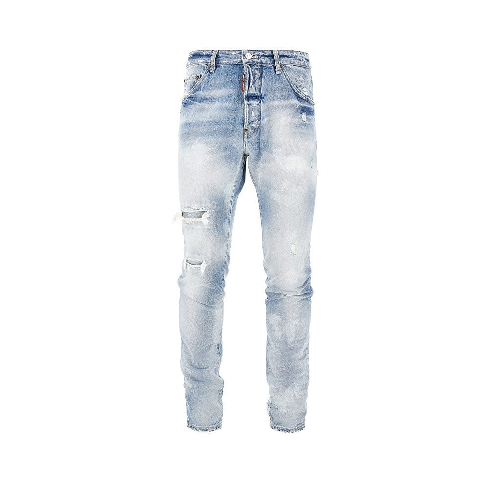 Dsquared2 Men Light Wash 'Teddy' Jeans