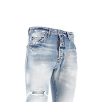 Dsquared2 Men Light Wash 'Teddy' Jeans