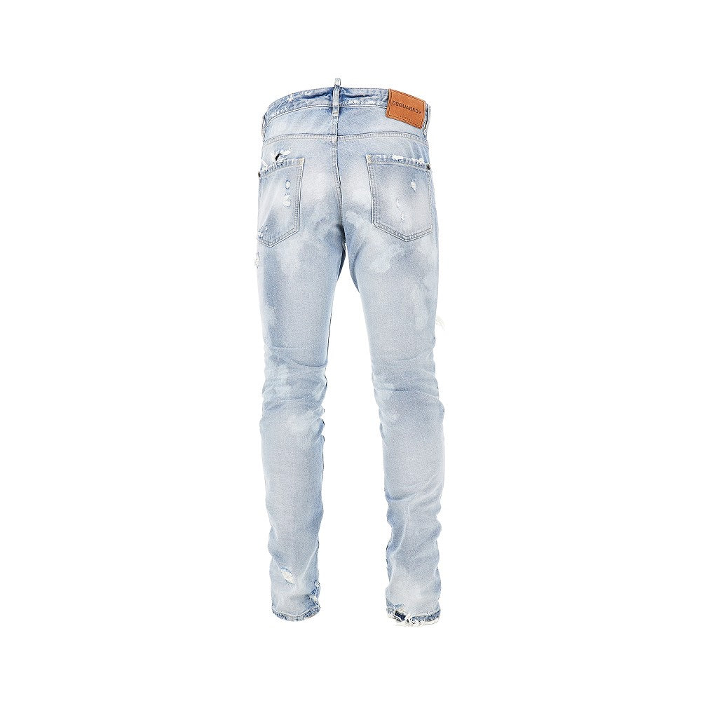 Dsquared2 Men Light Wash 'Teddy' Jeans