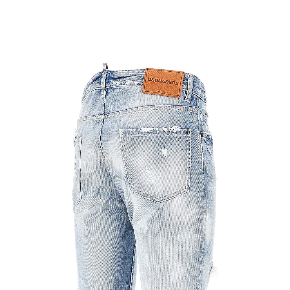 Dsquared2 Men Light Wash 'Teddy' Jeans