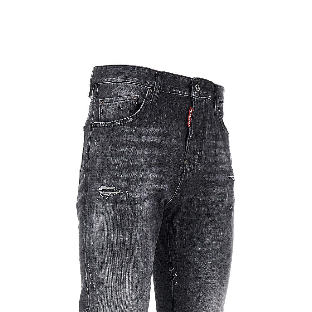 DSQUARED2 Dsquared2 Men Stretch Denim 'Teddy' Jeans