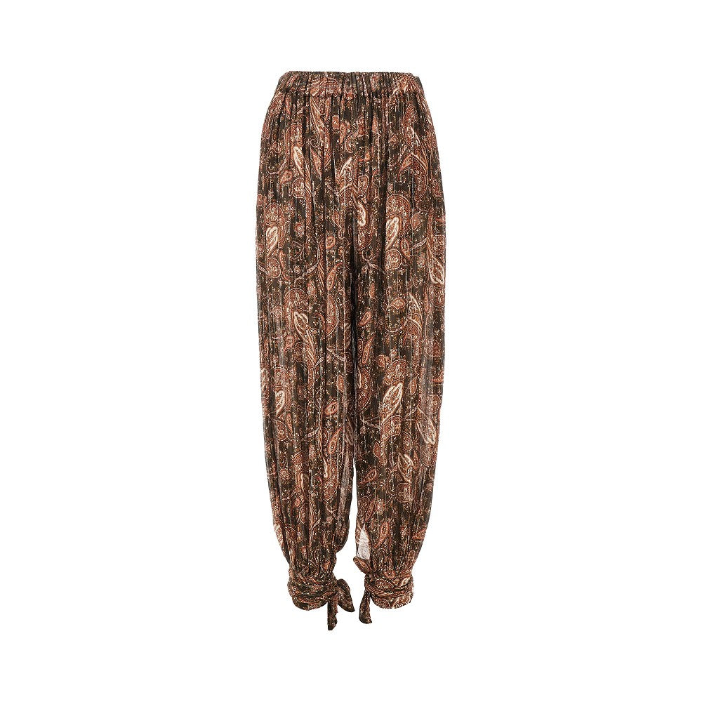 The Andamane Women 'Noor' Paisley Georgette Pants