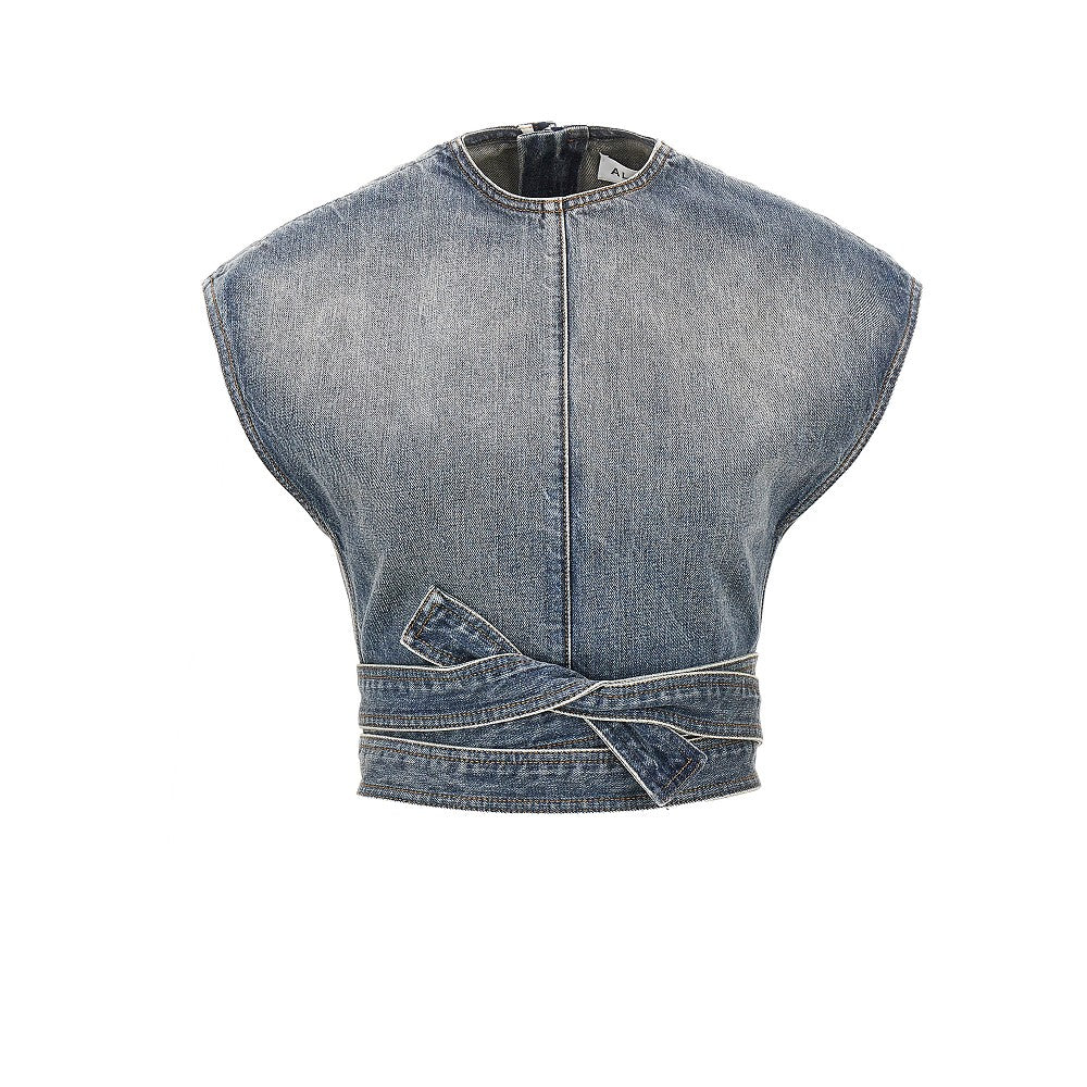 Alaia Women Denim Top
