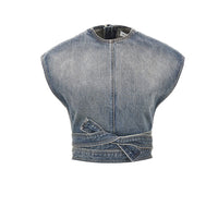Alaia Women Denim Top