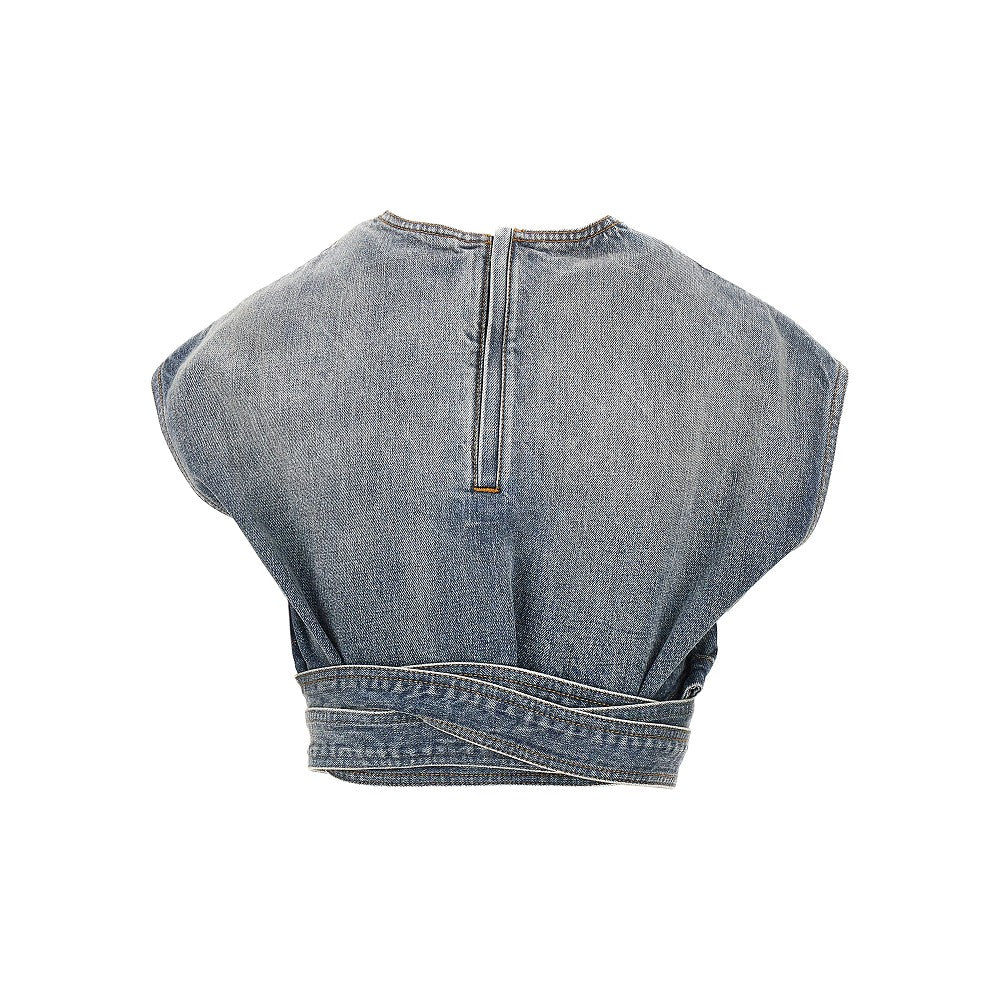 Alaia Women Denim Top