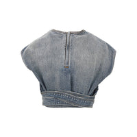 Alaia Women Denim Top