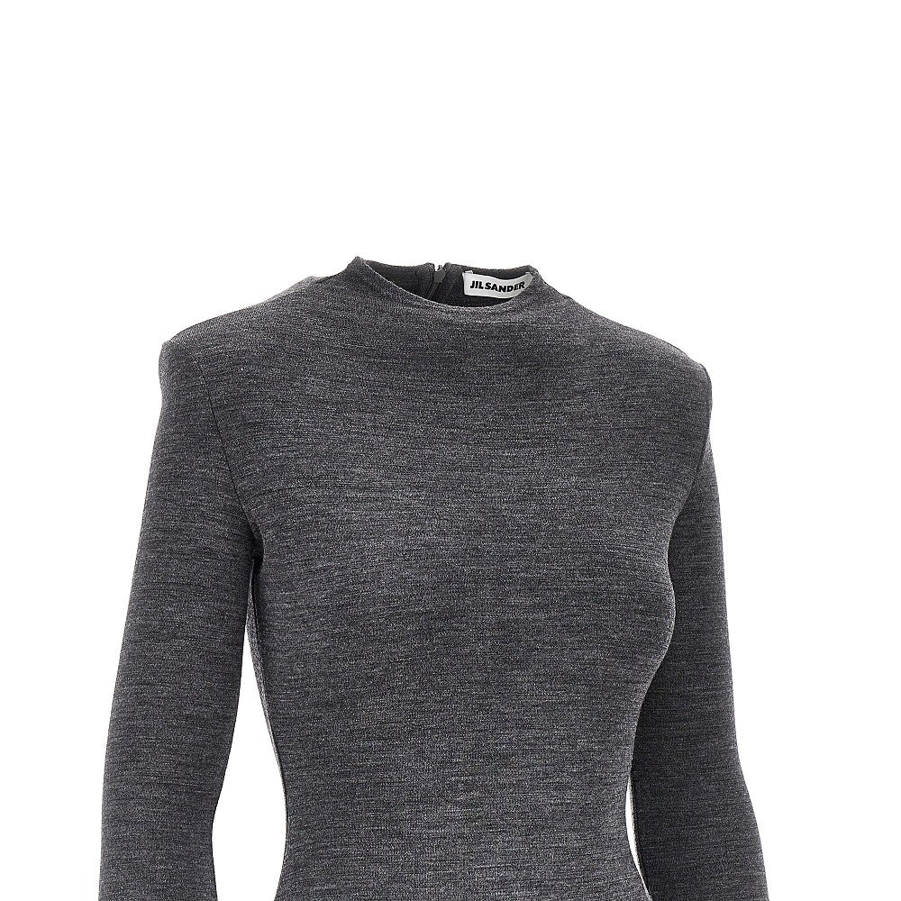 Jil Sander Women Wool Jersey Bodysuit