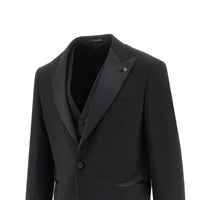 Tagliatore Men Super 120'S Wool Tuxedo Suit