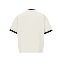 Versace Men Cotton T-Shirt With Medusa Coin Print