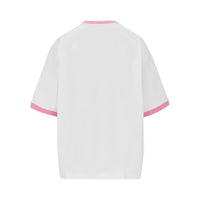 Versace Women Cotton T-Shirt With 'Medusa Polaroid' Print