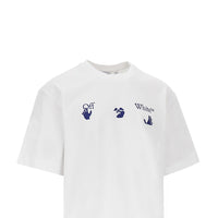 Off White Men 'Bacco Arrow Skate' Cotton T-Shirt