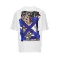 Off White Men 'Bacco Arrow Skate' Cotton T-Shirt