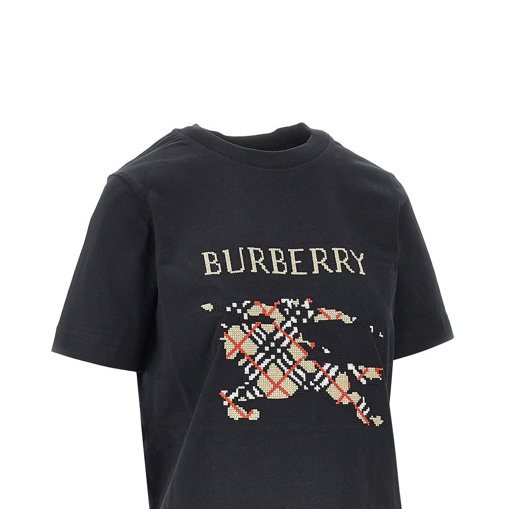 Burberry Women Ekd Embroidery T-Shirt