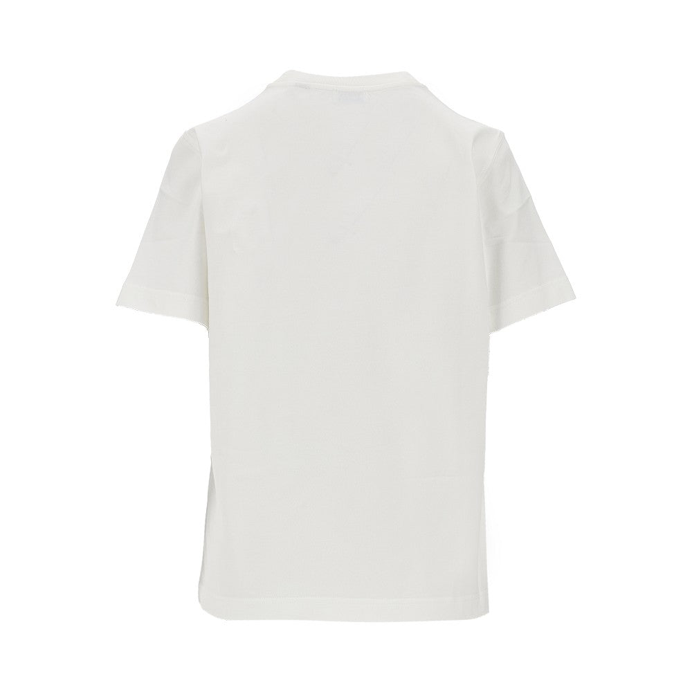 BURBERRY Burberry Women Logo Embroidery T-Shirt