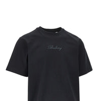 Burberry Men Burberry Check Logo T-Shirt