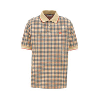 BURBERRY Burberry Men Check Jersey Polo Shirt