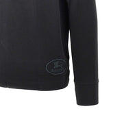 Burberry Men Ribbed Jersey Long-Sleeved T-Shirt