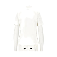 Burberry Women Knight Check Embroidery T-Shirt