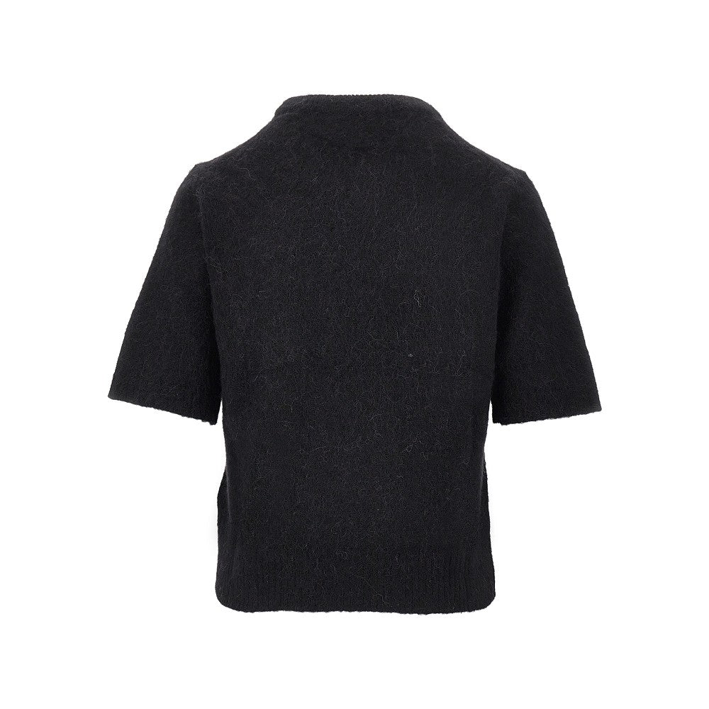 Ganni Women Wool-Blend Knitted Top