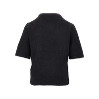 Ganni Women Wool-Blend Knitted Top