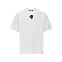 Dolce&Gabbana Men Embroidered Patch Boxy T-Shirt