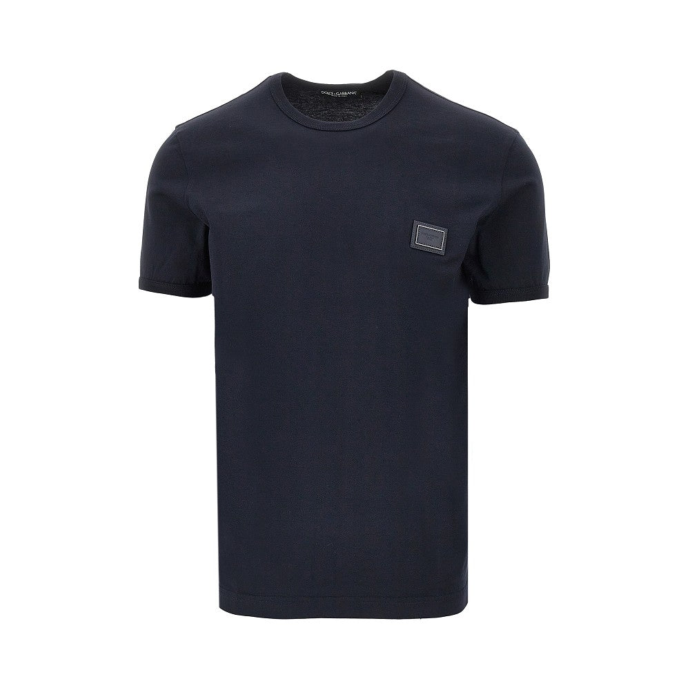 Dolce&Gabbana Men Logo Plate T-Shirt