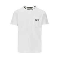Dolce&Gabbana Men T-Shirt With Pocket And Logo Patch