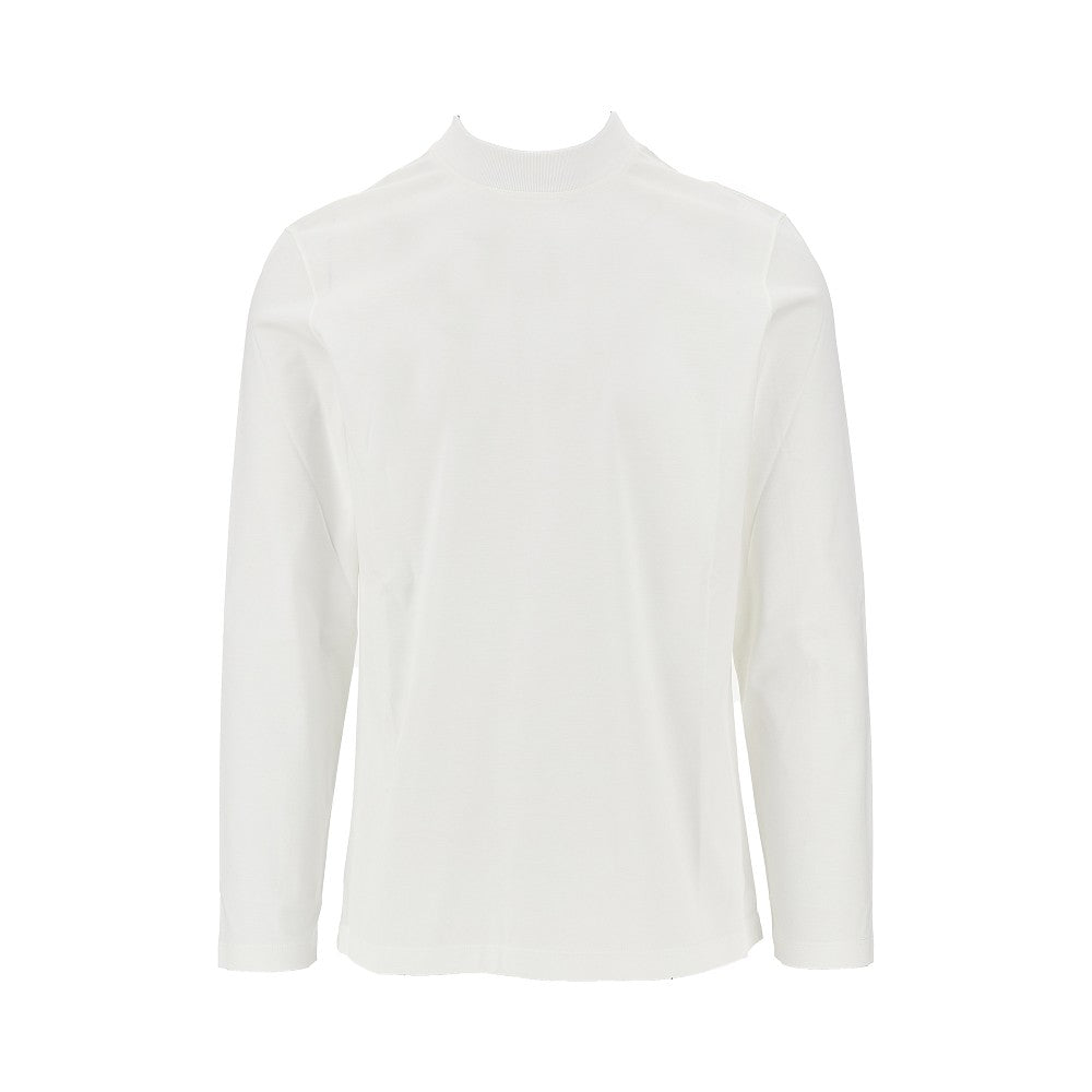 Brunello Cucinelli Men Long-Sleeved Cotton T-Shirt