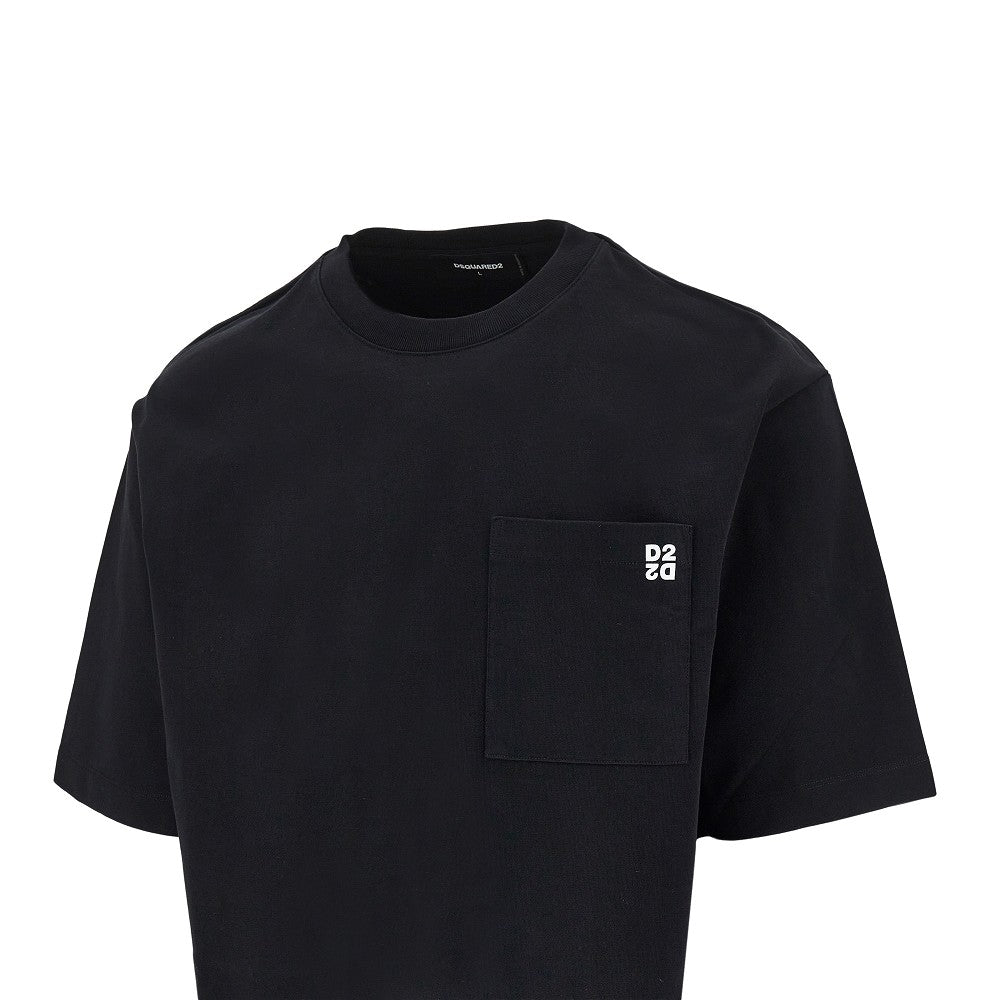 Dsquared2 Men Cotton Jersey Two-Pieces Set