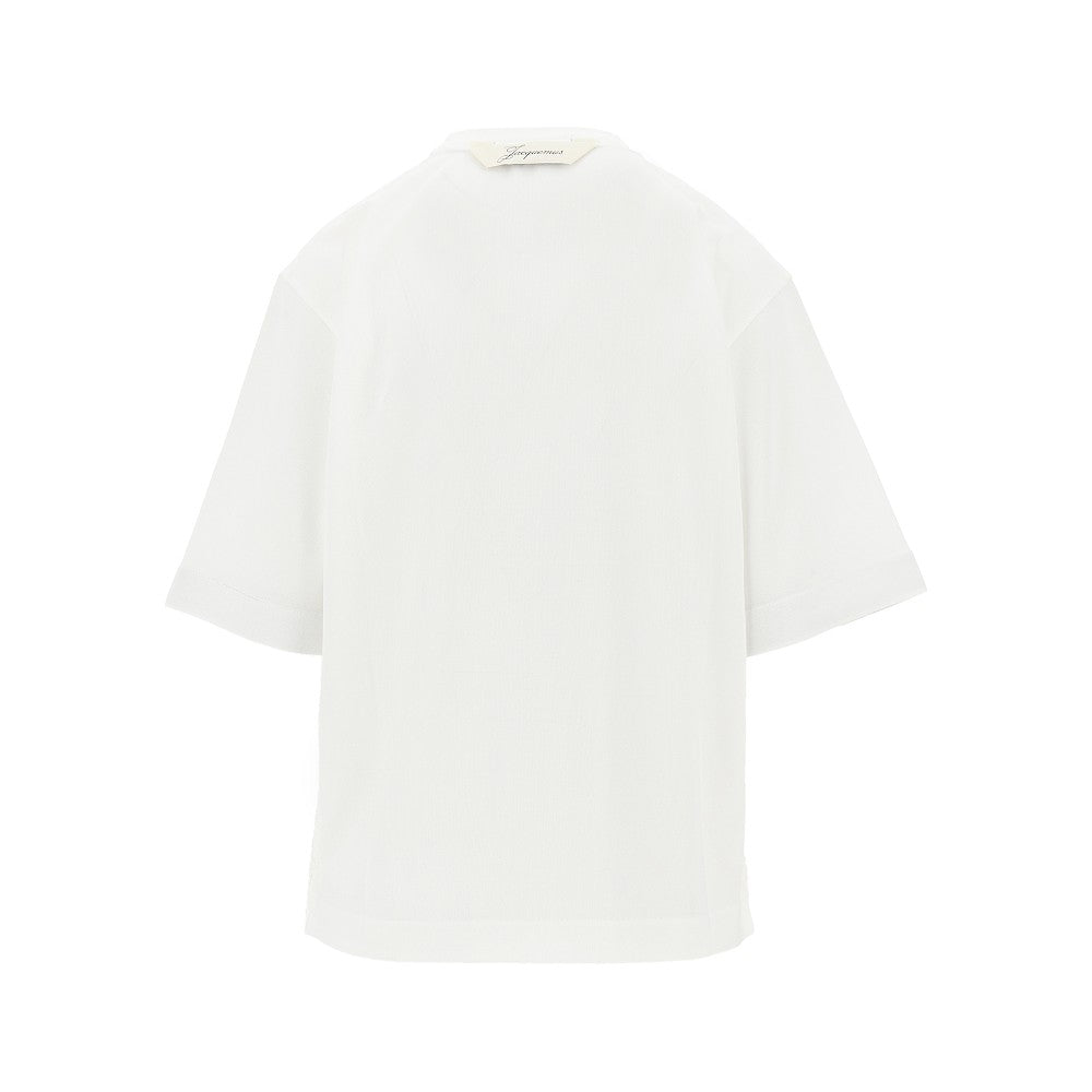 Jacquemus Women 'Ventadou' T-Shirt With Paper Effect