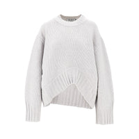 The Attico Women Moulded Hem Wool And Cashmere Sweater