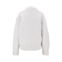 The Attico Women Moulded Hem Wool And Cashmere Sweater