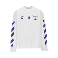 Off White Men 'Bacco Arrow Skate' Cotton T-Shirt
