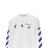 Off White Men 'Bacco Arrow Skate' Cotton T-Shirt