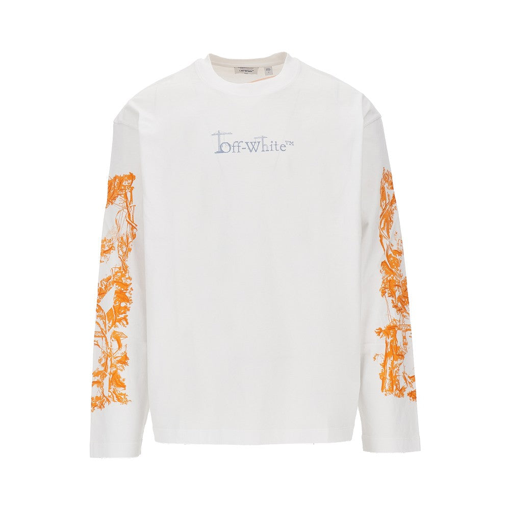 Off White Men 'City Nature' Cotton T-Shirt