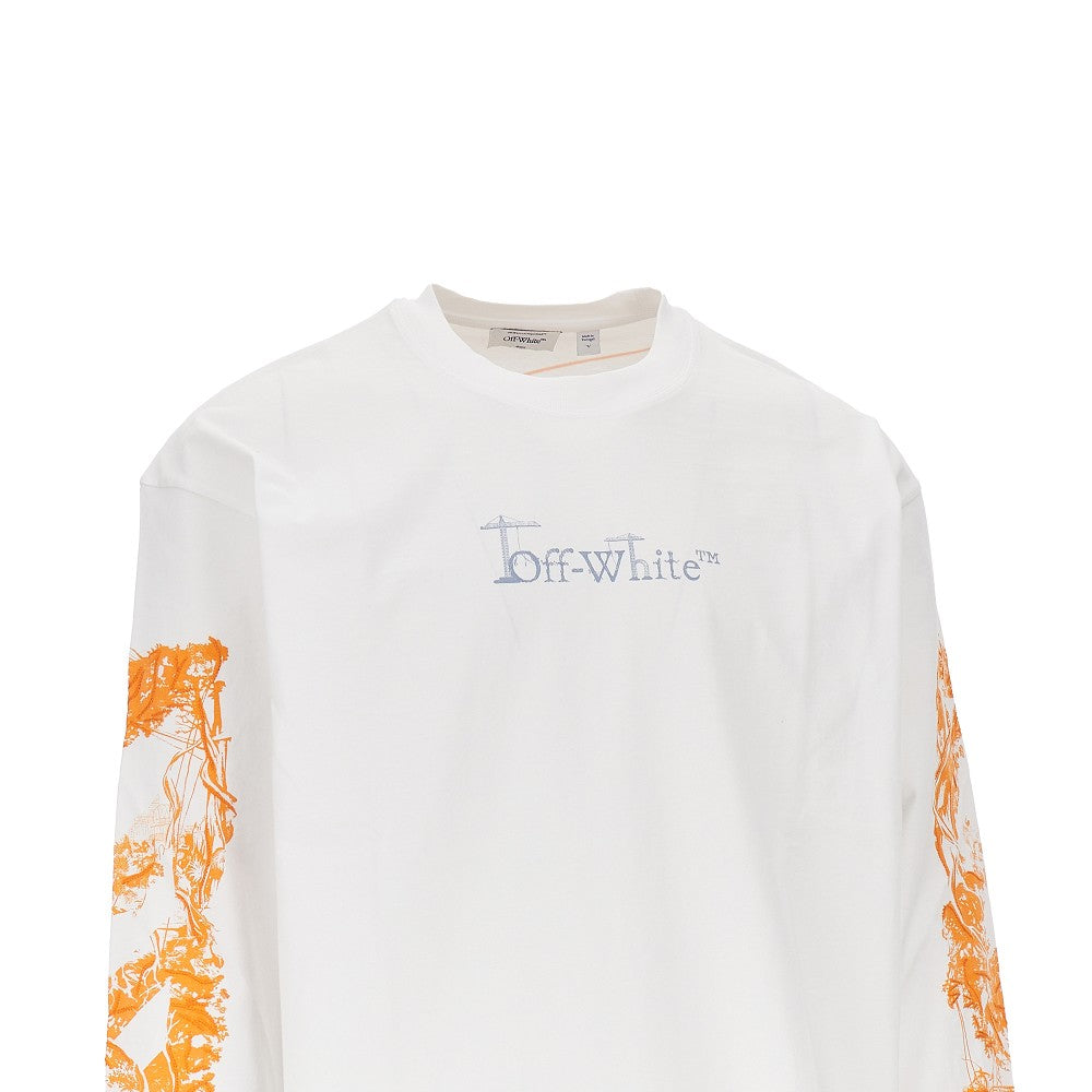 Off White Men 'City Nature' Cotton T-Shirt