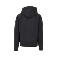 Burberry Men Full-Zip Hoodie With Check Piping