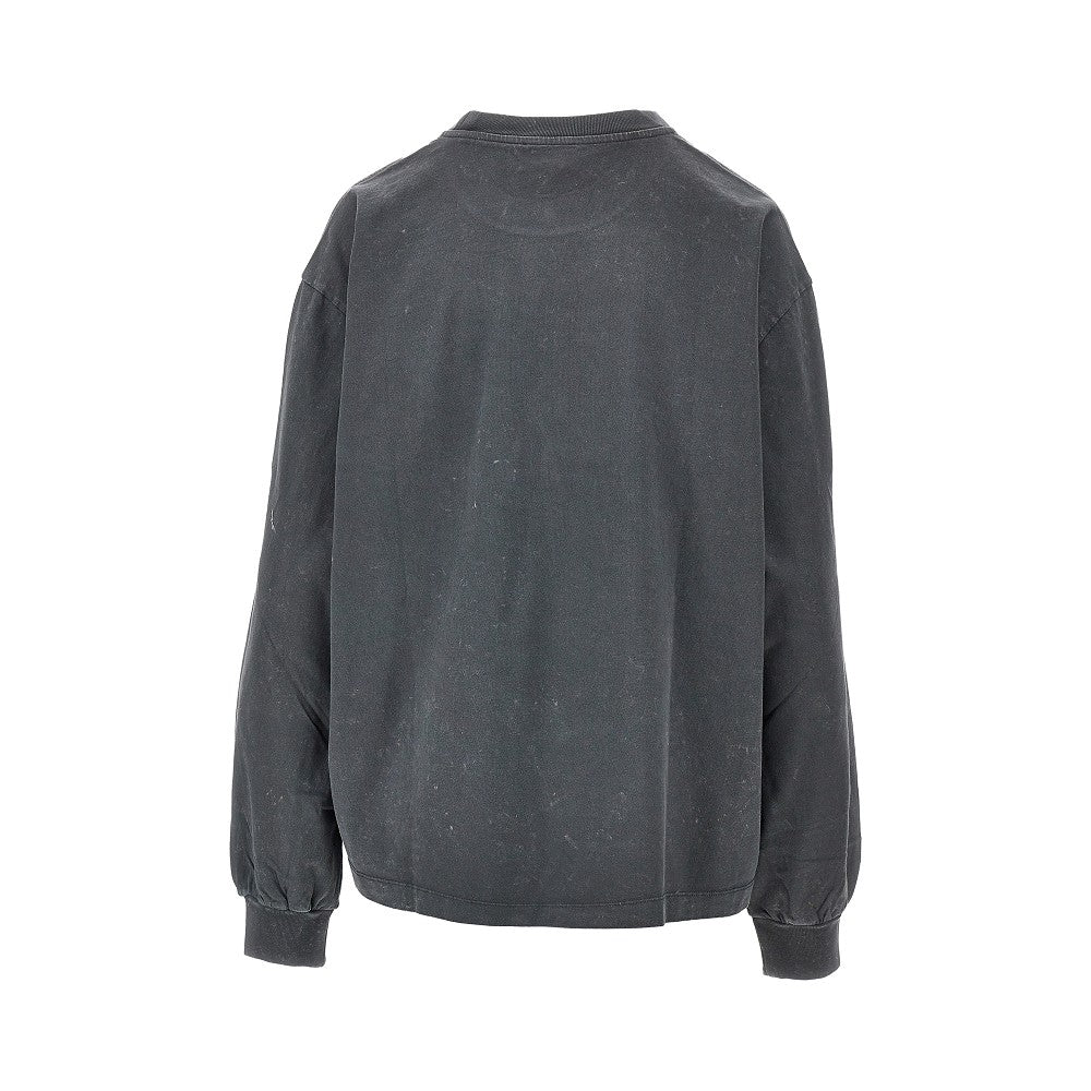 Ganni Women Cotton T-Shirt With 'Tiger' Print