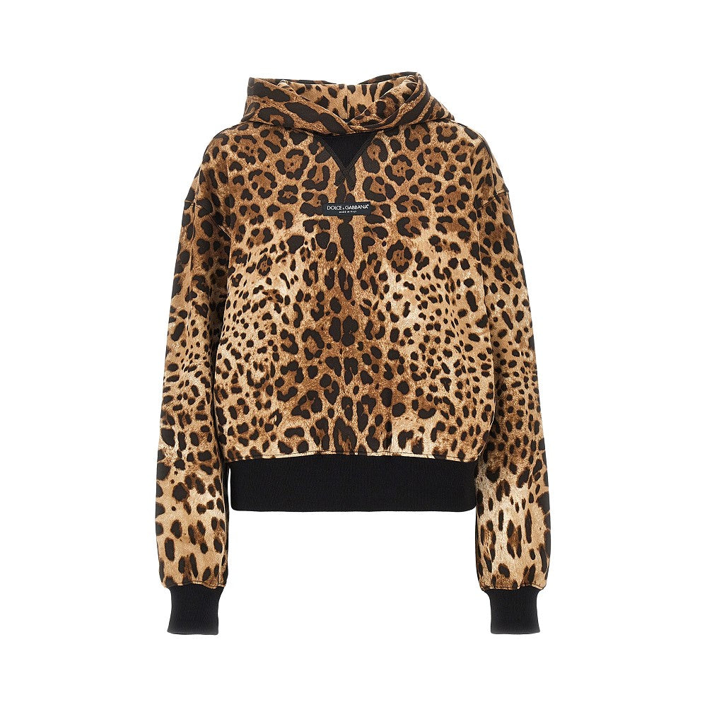 Dolce&Gabbana Women Leo-Print Hoodie